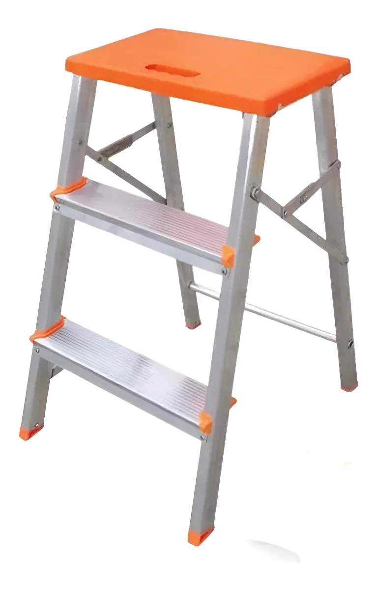 Escada banqueta de Alumínio com 3 degraus